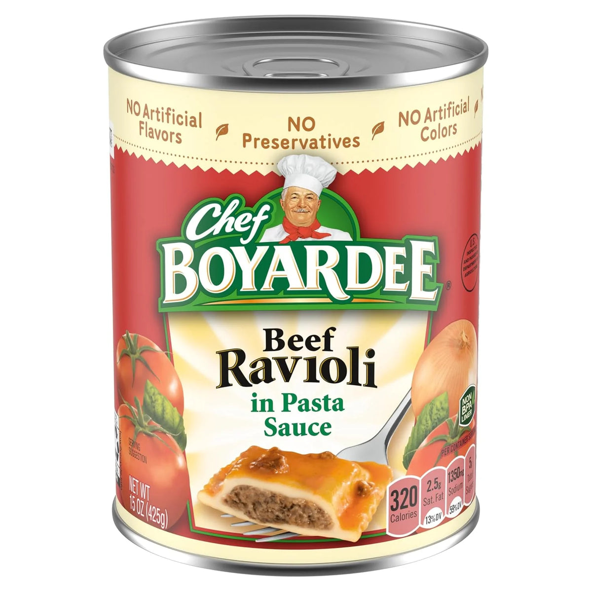 Chef Boyardee Beef Ravioli, 15 oz